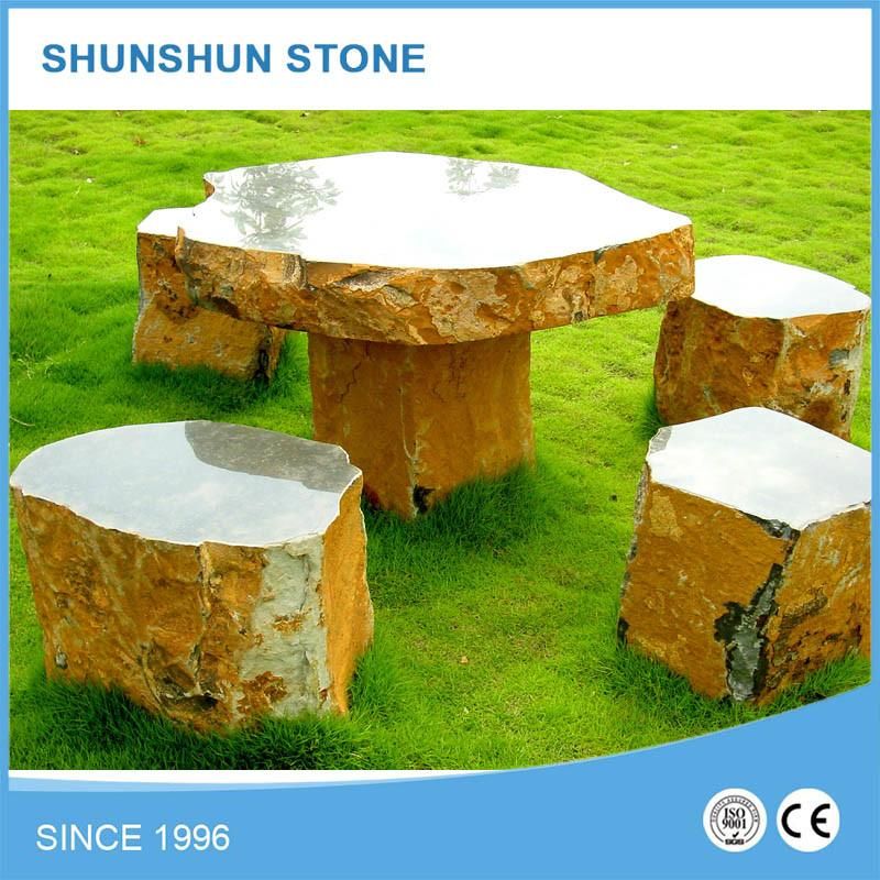 Outdoor Garden Stone Tables and Chairs/Benches