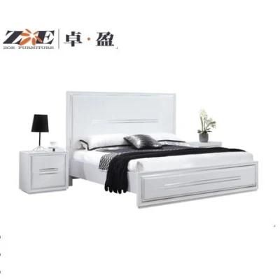 Home Use PU Painting Bedroom Furniture Bed