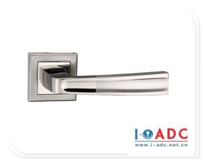 Mortise Door Lock Aluminum Door Handle with Round Rosette Aluminium Alloy Wooden Door Locks Accessories Secure Modern Door Lever Handle