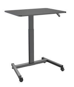 V-Mounts Office Furniture Mobile Height Adjustable Desk Rolling Laptop Desk with Gas Spring Vm-Fds102