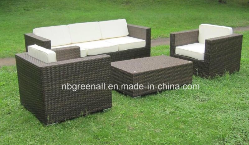 Chinese Hotel Patio Outdoor Home Rattan Garden Modern Wicker Sofa Furniture