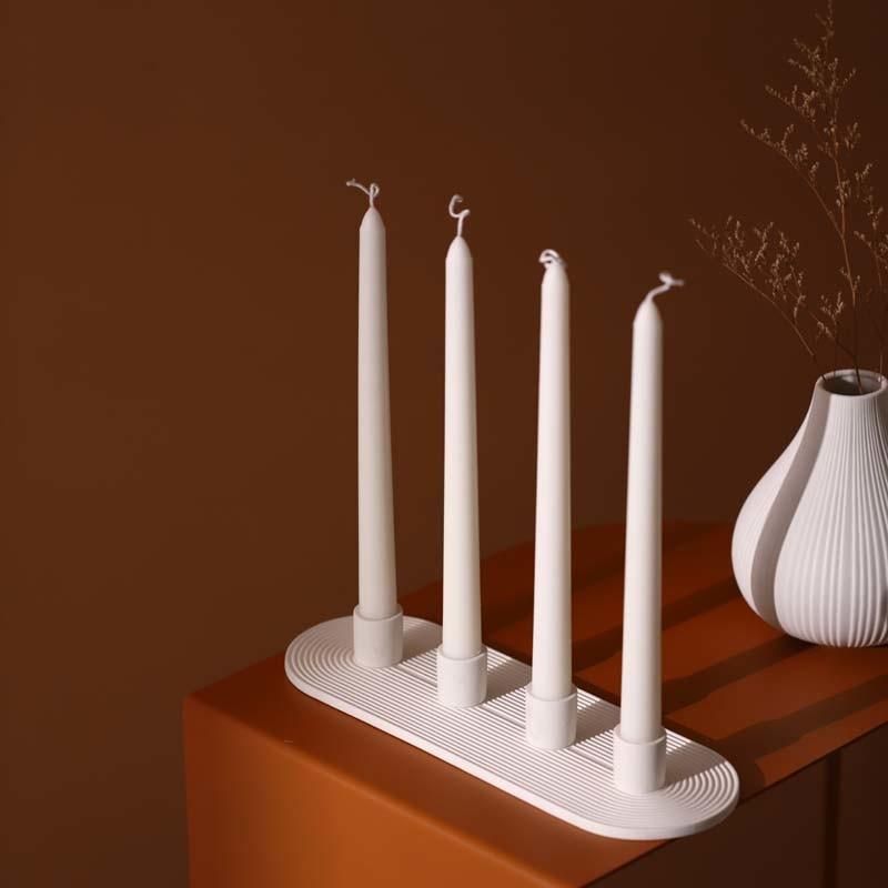 Wholesale Christmas Gift Unique Candle Jar Candle Stick Holders