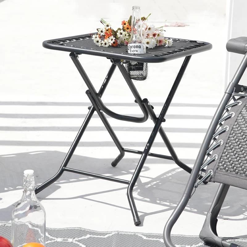 Manufacturers Outdoor Steel Square Portable Folding Camping Pinic Table