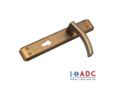 Hot Sales Alloy Aluminum Lever Handle on Plate Gold Color