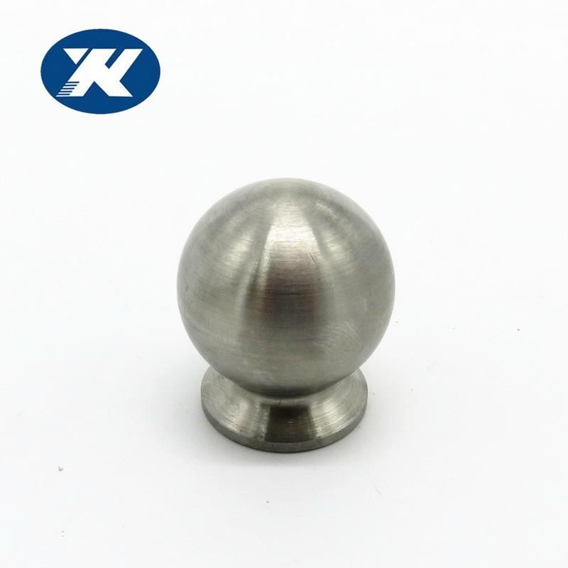 Dresser, Brushed Brass Cabinet Knobs Round Kitchen Hardware Handle Pulls