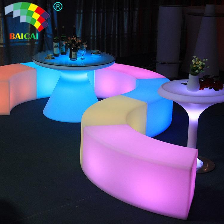 Events Display Stool Decor Furniture with Color Changeable