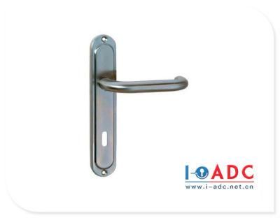 Exterior Stainless Steel Long Plate Door Lever Pull Handle on Plate