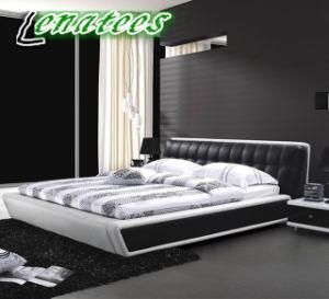 A086 Bedroom Furniture Leather Home Bed