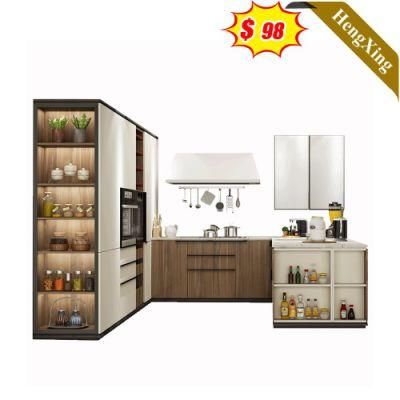 Low Prices Modern Design Customized European Stylish L Shape Kitchen Cabinet