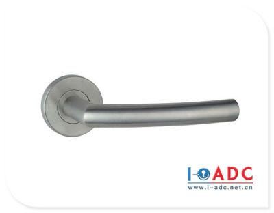 China Manufacturer Luxury Mirror Polished Golden Shinny Stainless Steel Door Handle with Anti-Finger Print