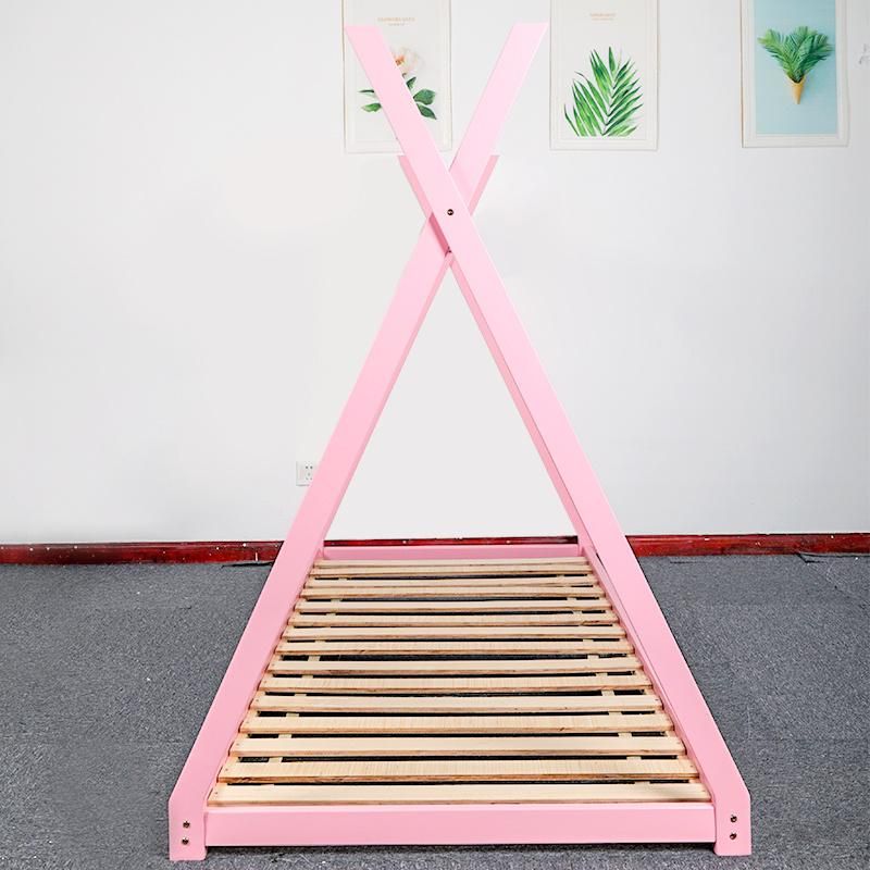 Factory Supply Modern Wooden Kids Beds for Newborn Kids