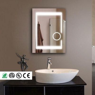 Bathroom LED Touch Light Wall Mounted Decorative Furniture Intelligent Make up Mirror