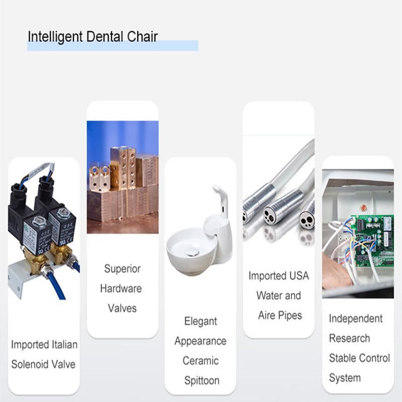 Luxury Dental Unit Chair European Style Dental Chair Unit CE Approval