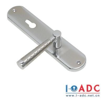Simple Design High Quality Aluminum Alloy Lever Door Ever Lock Handle with Plate