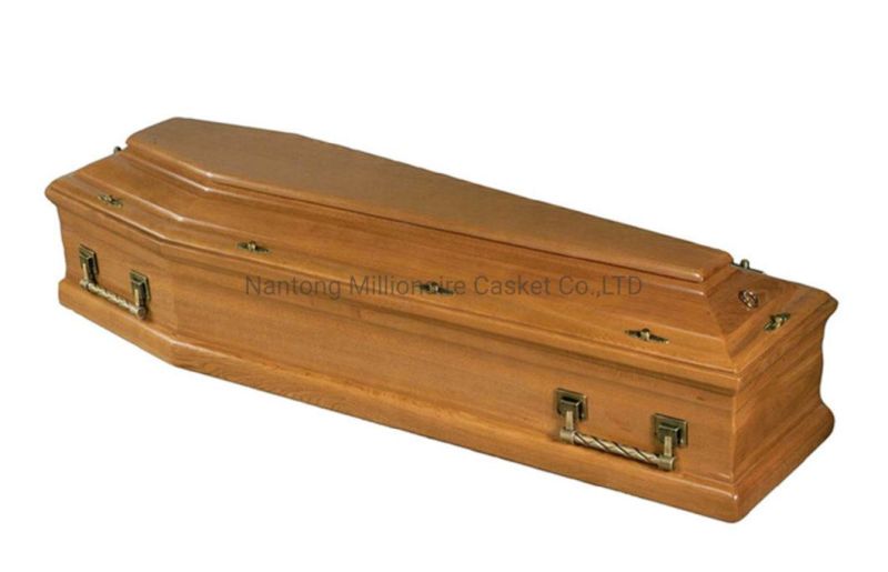 Wood Popular Western Wooden Coffin