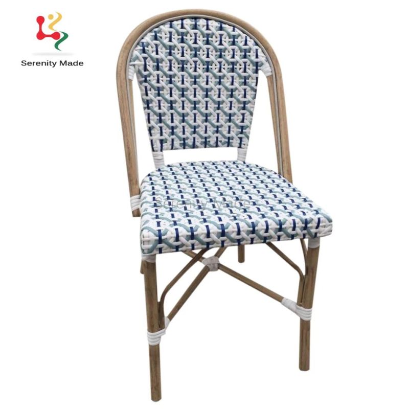 Wholesale Furniture French Bistro Rattan Wicker Restaurant Dining Chair