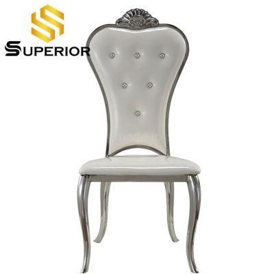 Luxury Customized Furniture Modern Steel Frame Chair for House Dining
