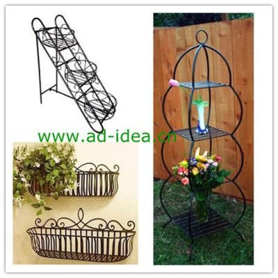 Metal Plant Stand, Garden Metal Planter, Garden Patio Furniture (AD-GDS-9870)