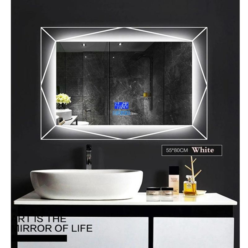 Bluetooth Touch Illuminated Shome Decorative LED Bathroom Furniture Wall Mirror