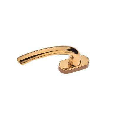 Gold Square Spindle Handle for Aluminum Alloy Door and Window Hardware