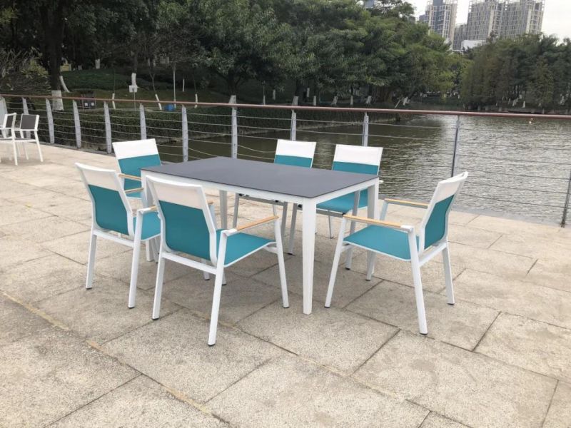 European OEM Customized Foshan Bar Height Outdoor Dining Set Furniture