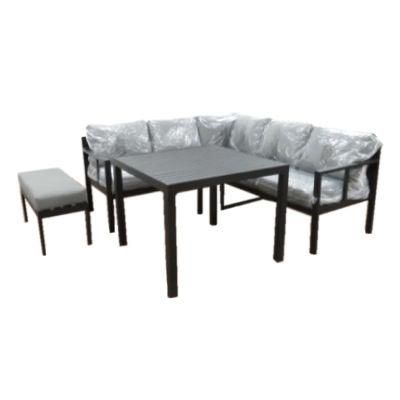 High Quality Aluminum Dining Furniture Set Outdoor Chair and Table