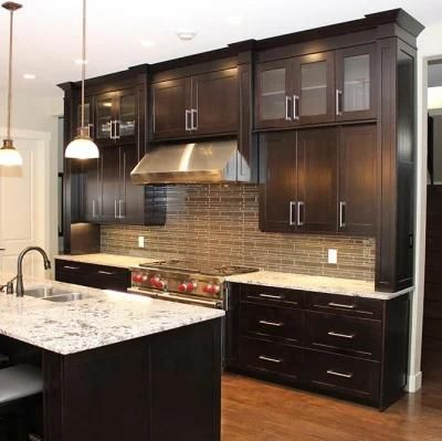 Shaker Lacquer Finish Furniture Modular Kitchen Cabinet Made in China