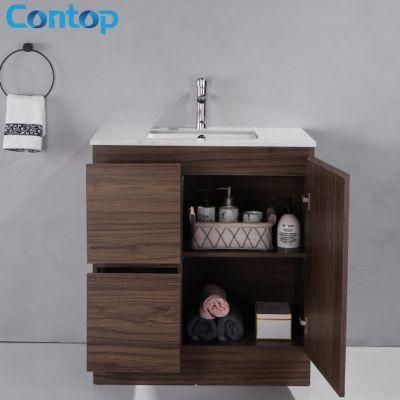 Hot Sale Modern Style Bathroom Vanity Wood Storage Cabinet