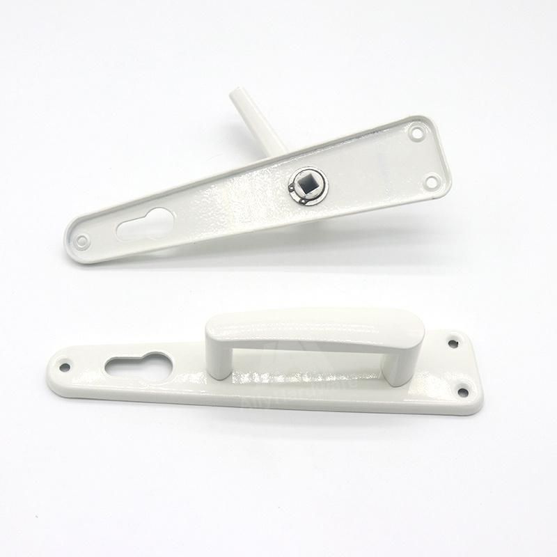 Wholesale Customized White Powder Coating Aluminum Building Hardware Door Handle