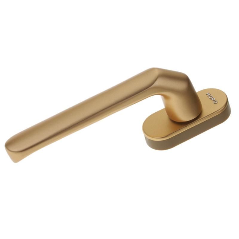 Anodized Silver Aluminium Left Door Handle