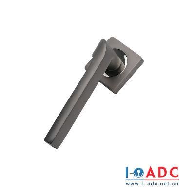 Indoor, Channel Door Lock Aluminum Alloy Material Handle with External Inner Circle Upper Ring