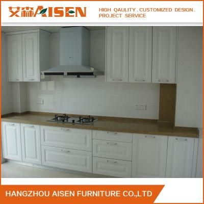 Apartment Use White Small Kitchen Cabinets with Cheap Price