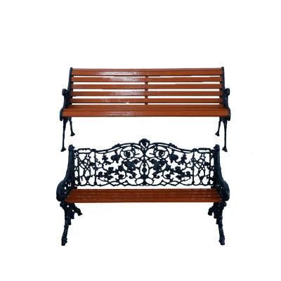 China Supplier Factory Supply Outdoor Furniture Garden Bench Cast Iron Park Bench Patio
