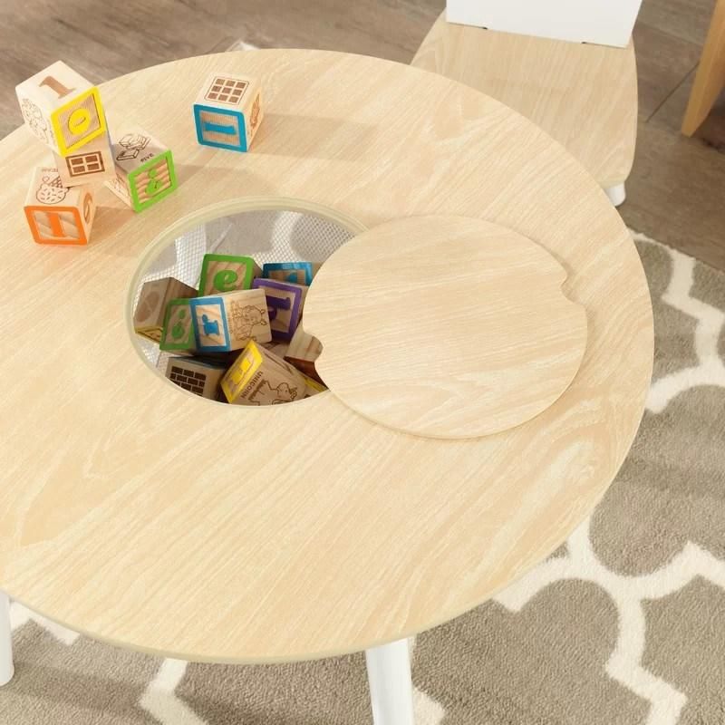 Kids Study Table and Chair for Kindergarten Furniture