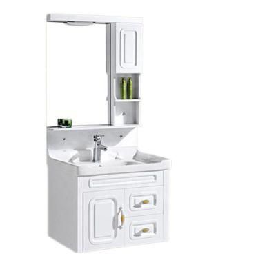 European Custom Bathroom PVC Cabinet Mirrir Furniture Bath Vanity