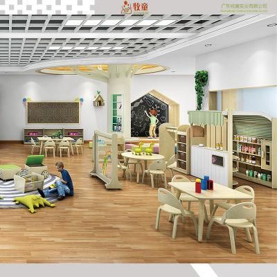 New Design Plywood Material Nursry School Desk and School Furniture for Educational Children