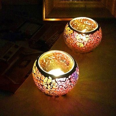 Christmas Glass Decorative Glass Candle Holder
