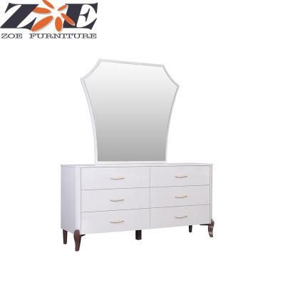 Modern MDF and Solid Wood Dressing Table