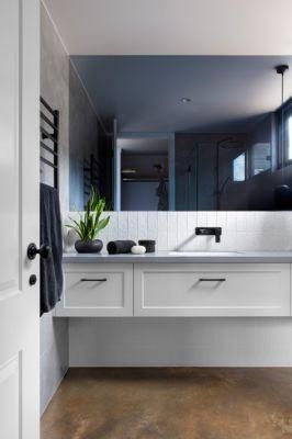 European Style White Shaker Bathroom Vanity Top Toilet Cabinet Set Mirror Eusuite Room Cupboard