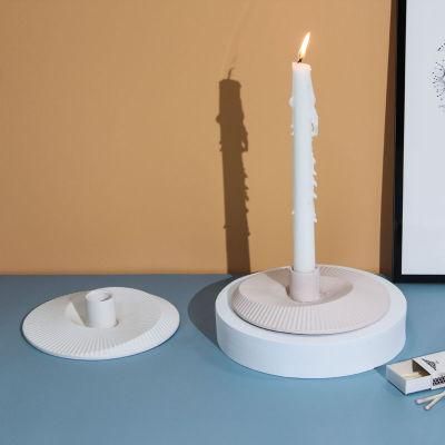 Ceramic Candlestick Ceramic Clay Wedding Decorative Other Candle Holders