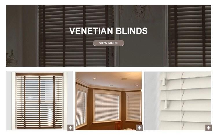 Classic European Shades Paulownia Wooden Venetian Window Blinds