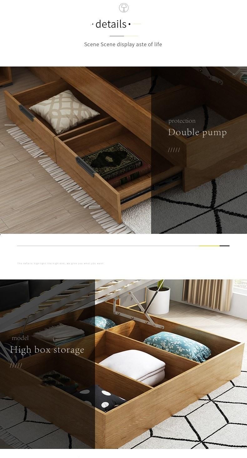 New Design Modern European Style King Bed Bedroom Set Furniture