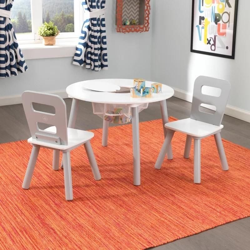 Kids Study Table and Chair for Kindergarten Furniture