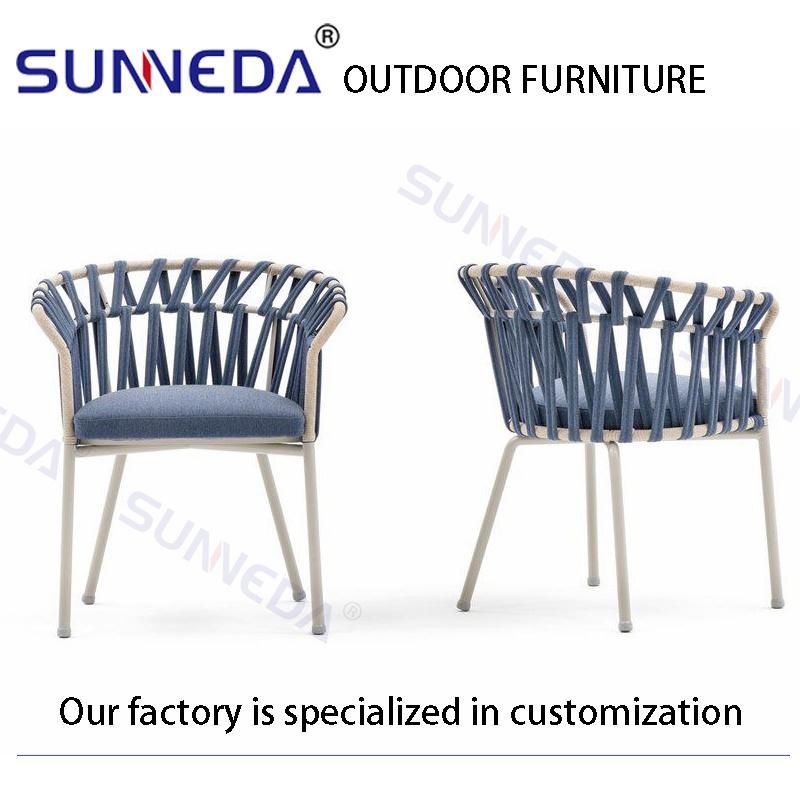 Luxurious Outdoor Comfortable Leisure Garden Chair Furniture with Tea Table