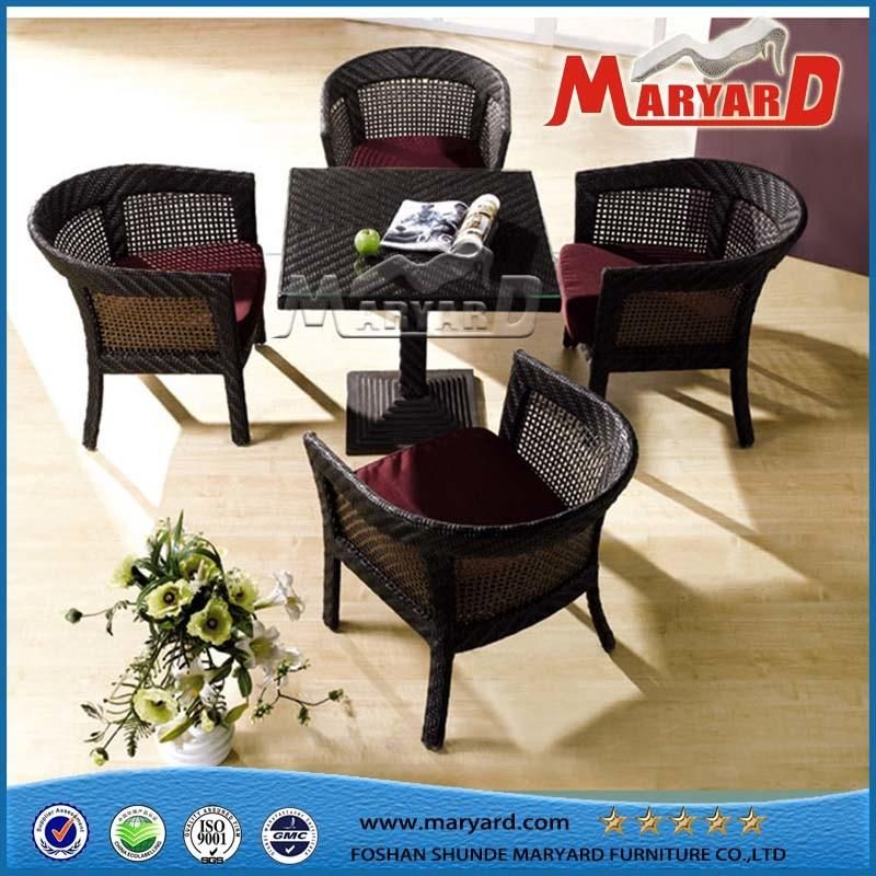 Rattan Wicker Dining Set Outdoor Furniture for Garden