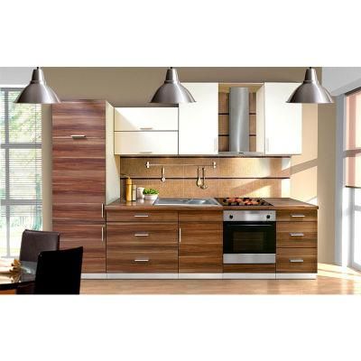Kitchen Furniture Cupboard Price Lacquer Melamine PVC Solid Wood Kitchen Cabinet Design