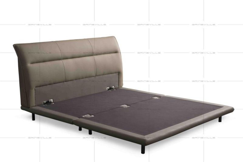 Manufacture European Furniture Bedroom Furniture Set Wall Bed King Bed Gc1813