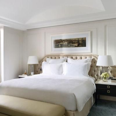 European Royal Palace Type Twin Room or Suite Room Foshan Supplier Hotel Furniture Luxury Bedroom Set