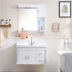 European Style Small Family PVC Bathroom Cabinet