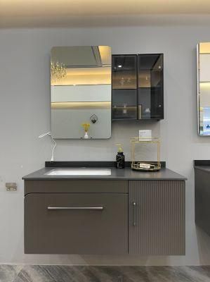 Fashionable Top Seller European Bathroom Cabinet Wall Hung Mount Vanity